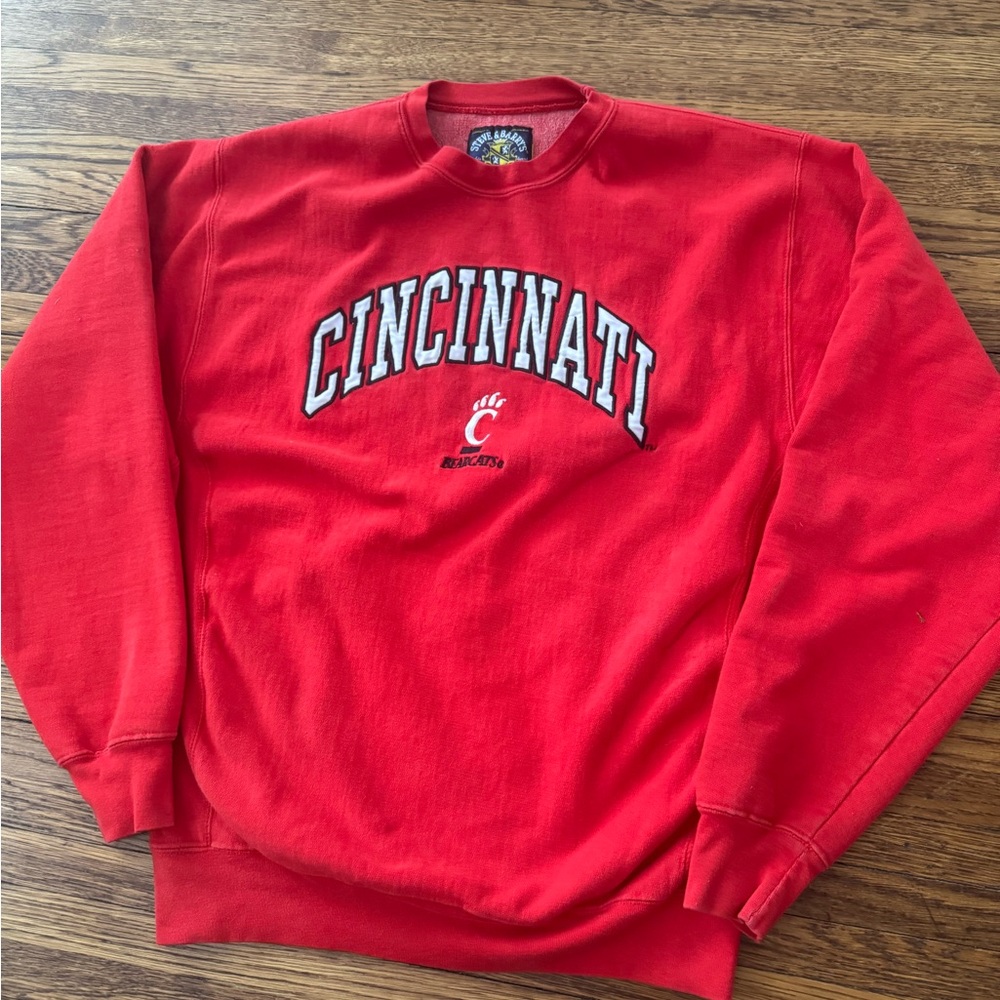 UNIVERSITY OF CINCINNATI BEARCATS VINTAGE (STEVE & BARRY’S Embroidered - Picture 6 of 10